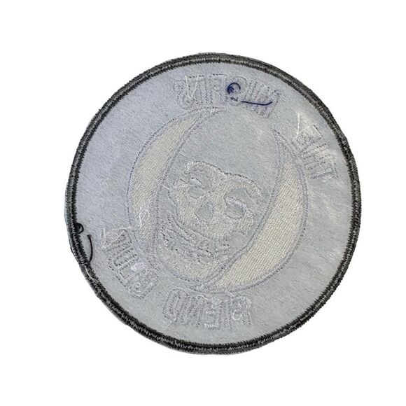 The Misfits Fiend Club Punk Rock Band Iron On Embroidered Patch - Picture 3 of 3